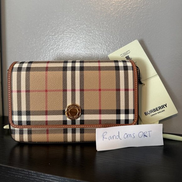 Burberry Archive Beige Check Hampshire Bag | Brand New With Tags - Picture 1 of 6
